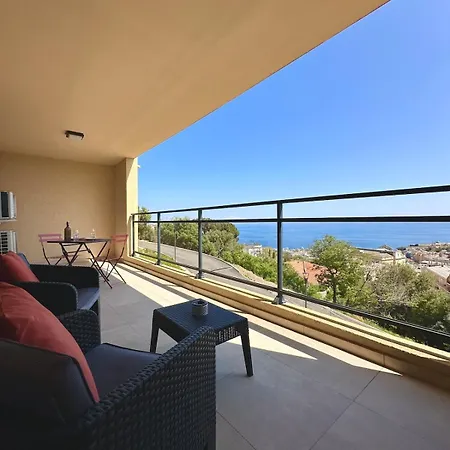 Breathtaking Sea View Terrace Quiet & Comfort * Bastia (Corsica)
