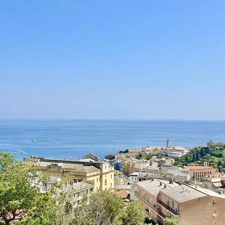 Breathtaking Sea View Terrace Quiet & Comfort * Bastia (Corsica)